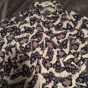 Beautiful Butterfly 🦋 Button Down
